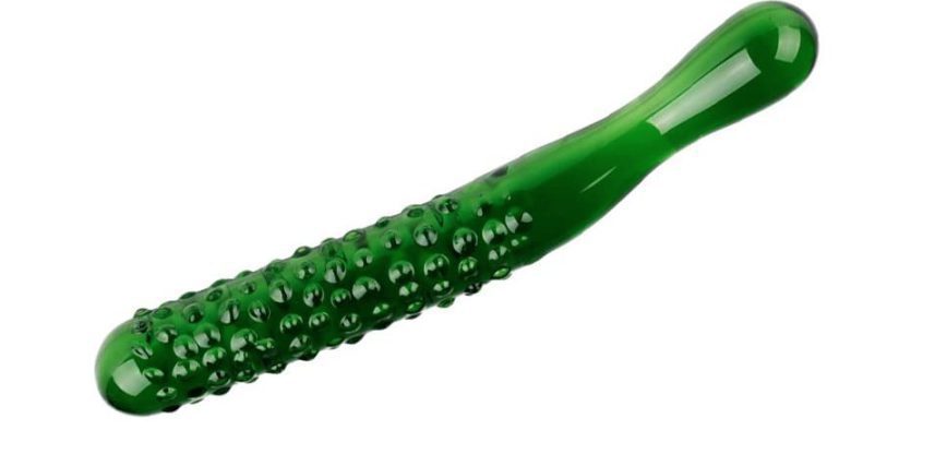 small vibrator sex toy Silicone Cucumber-shaped Massager main image 0
