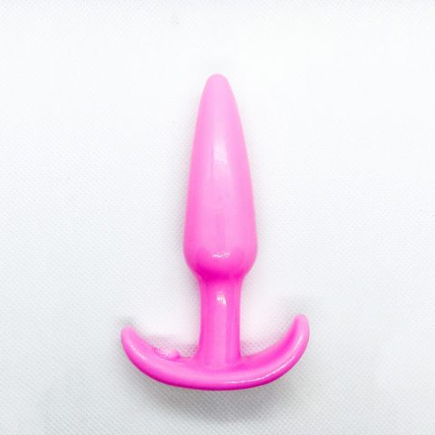 A beginner anal toy (pink)